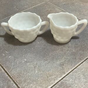 Elegant White Serveware Set